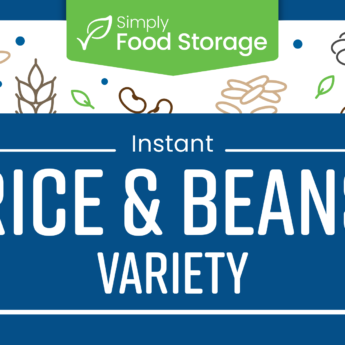 Instant Rice & Beans Variety Pail